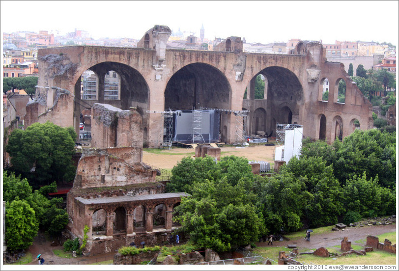 Basilica di Massenzio, Roman Forum.