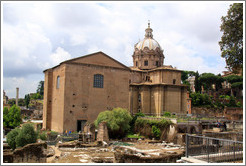 The Curia, the House of the Roman Senate, Roman Forum.