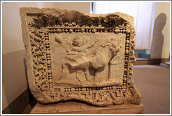 Base of an angular column, scenes with Eroti and Psyche, beginning of the 3rd century AD.  Museo Palatino (Palatine Museum).