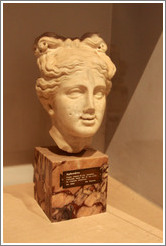 Scupture of Aphrodite, 2nd half of the 2nd century AD.  Museo Palatino (Palatine Museum).