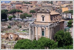 Tempio di Antonino e Faustina (Temple of Antoninus Pius and Faustina), Roman Forum.