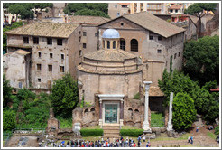 Tempio di Romolo (Romulus' Temple), Roman Forum.