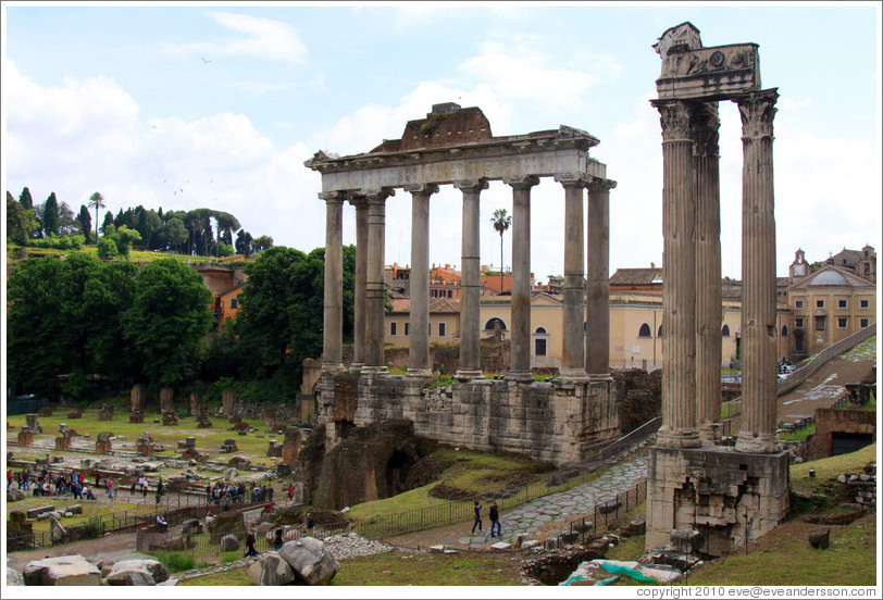 Tempio di Saturno (Temple of Saturn), Roman Forum.