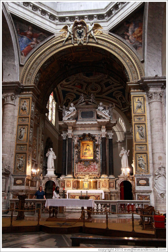 Altar, Santa Maria del Popolo.