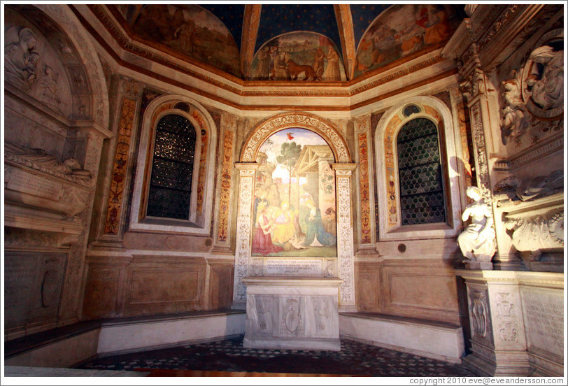Della Rovere chapel, Santa Maria del Popolo.