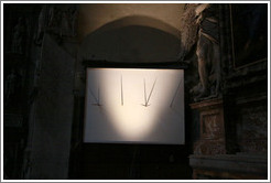 VIVI (2010) by Giovanni Manfredini (Italian artist, born 1963), Santa Maria del Popolo.