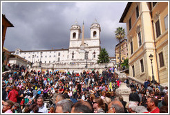 Scalinata della Trinit?ei Monti (The Spanish Steps).