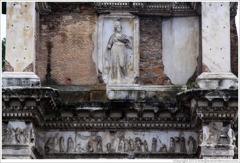 Detail, Foro di Nerva (Forum of Nerva).