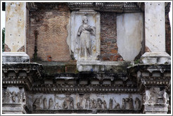 Detail, Foro di Nerva (Forum of Nerva).