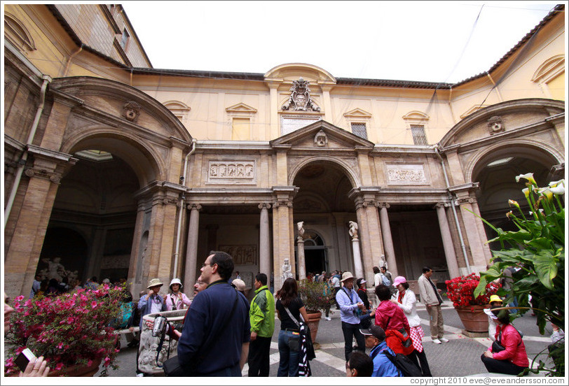 Octagonal Court, Vatican Museums.
