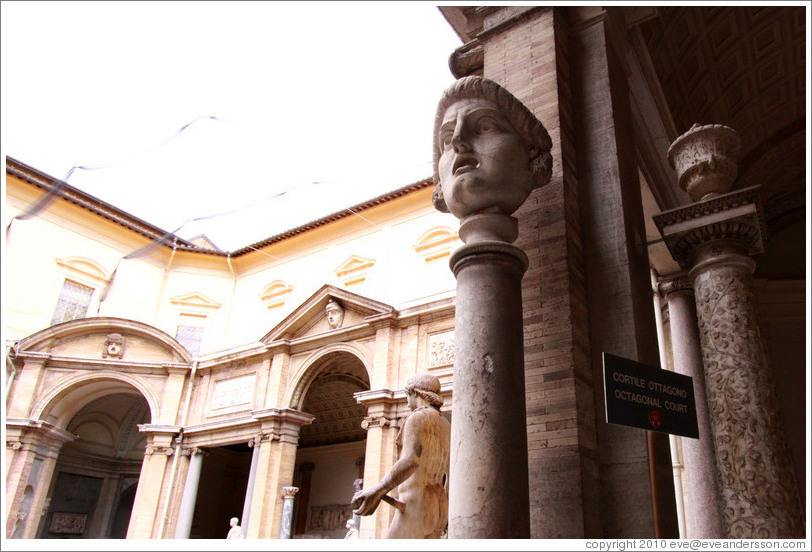 Octagonal Court, Vatican Museums.