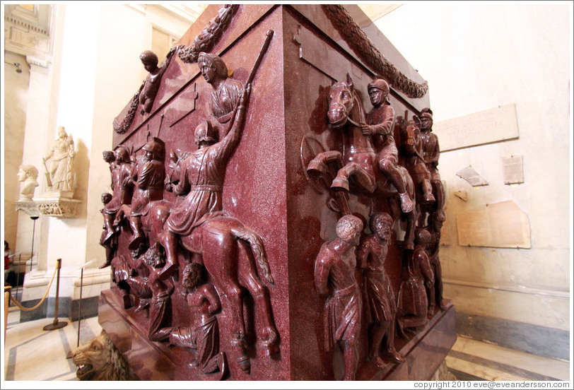 Sarcophagus of St. Helen, ca 4th century AD, Museo Pio-Clementino, Vatican Museums.