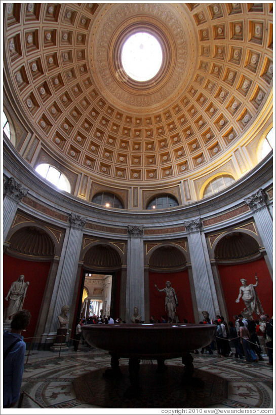 Sala Rotonda, Museo Pio-Clementino, Vatican Museums.