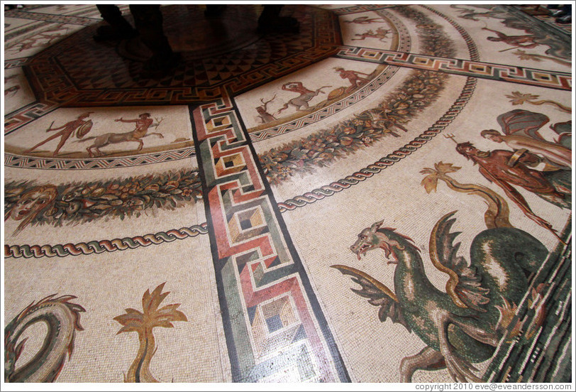 Floor, Sala Rotonda, Museo Pio-Clementino, Vatican Museums.