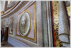 Mosaic in the dome of St. Peter's Basilica, made of smalti.