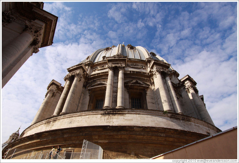 Dome of St. Peter's Basilica.