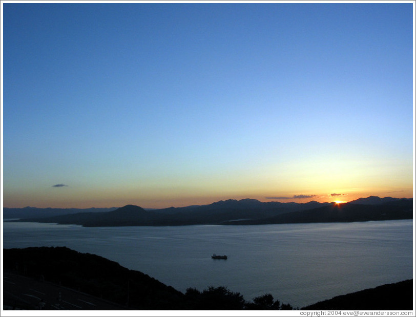 View from Mr. Hakodate.