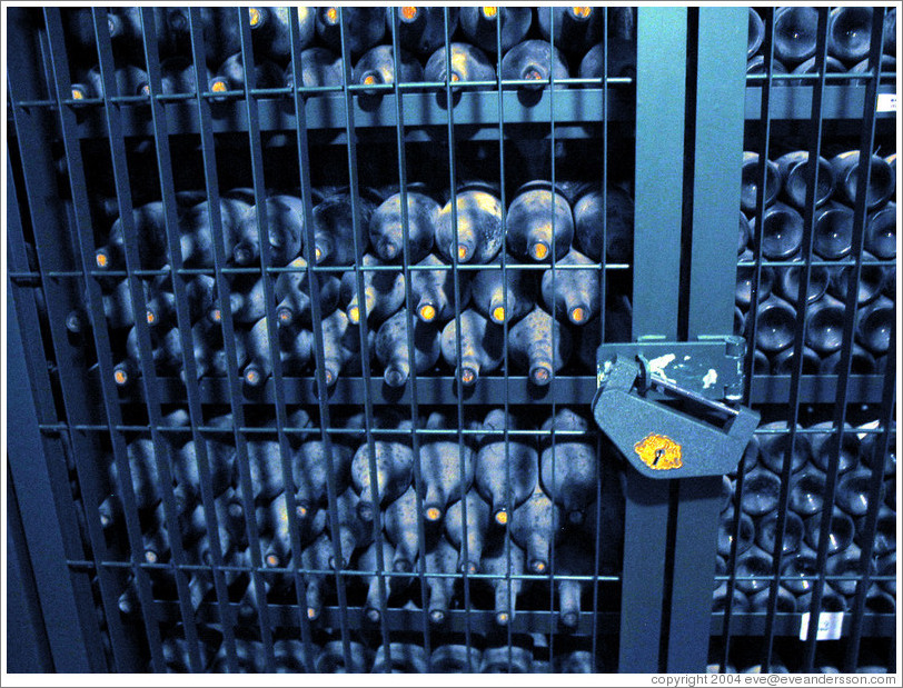 Wine Castle cellar.