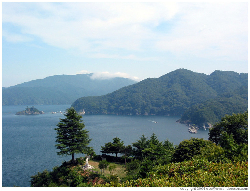 View from the Kamaishi Daikannon.