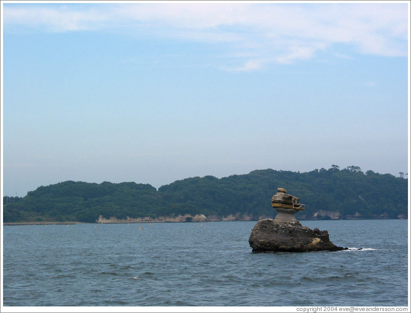 Islands off coast of Matsushima.