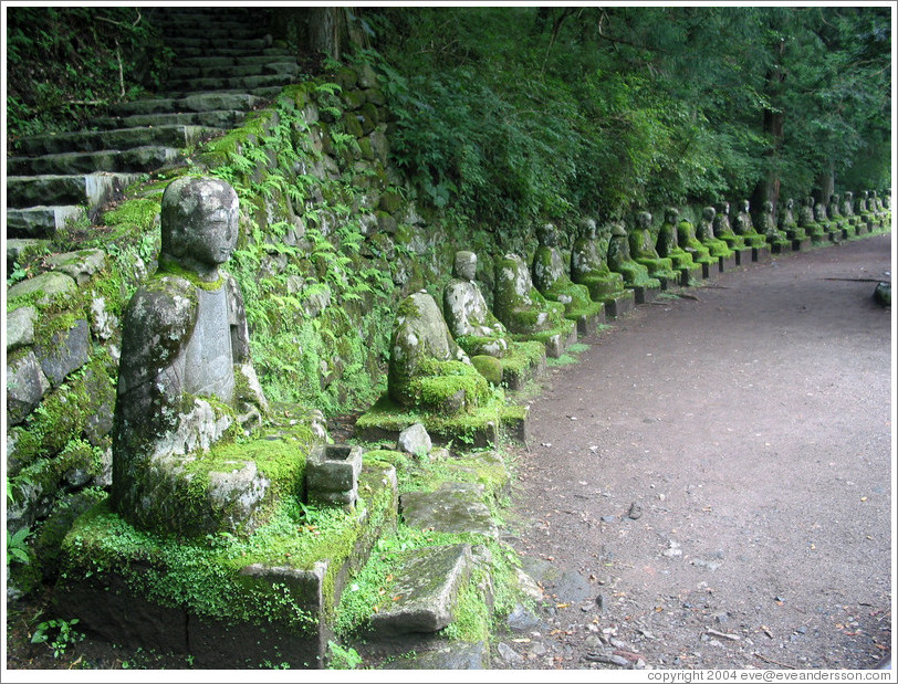 Buddhas at Ganman Ga Fuchi.