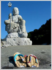 Buddha and sandals.  Mt. Osorezan.
