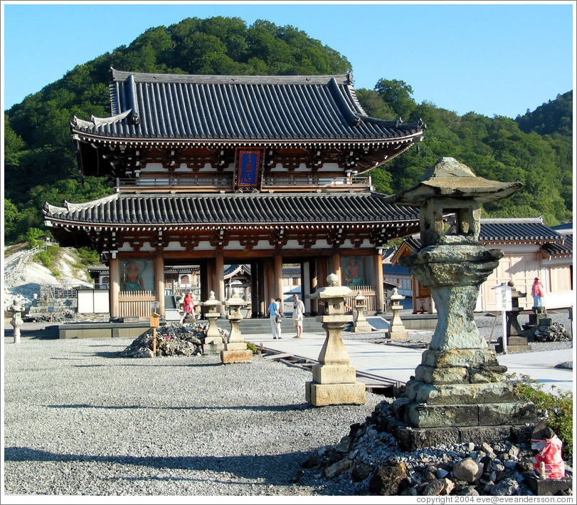 Gate.  Mt. Osorezan.