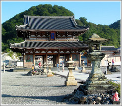 Gate.  Mt. Osorezan.