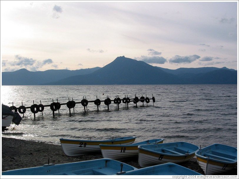 Lake Shikotsu.