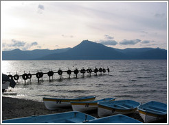 Lake Shikotsu.