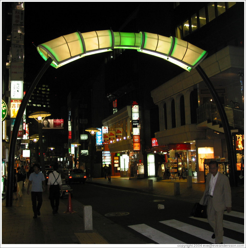 Akasaka neighborhood.