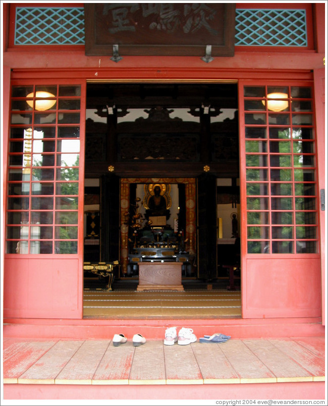 Senso-ji Temple.  Shrine.