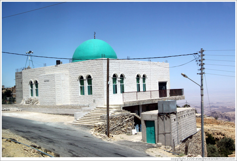 Mosque.  Construction appears to be unfinished.