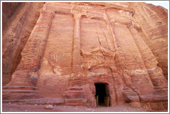 Nabataean tomb on the Street of Fa?es.