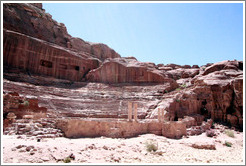 The theatre, built by Nabataeans in the 1st century AD.