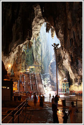 First level, Batu Caves.