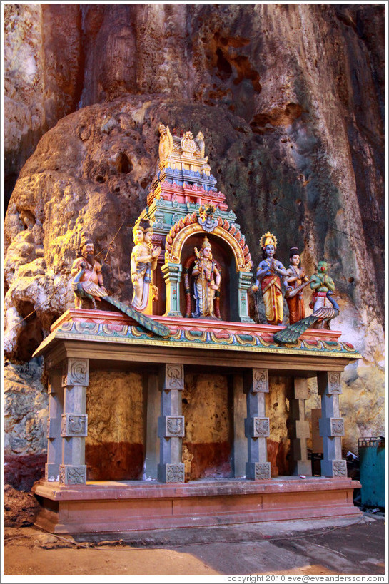 Figures, Batu Caves.