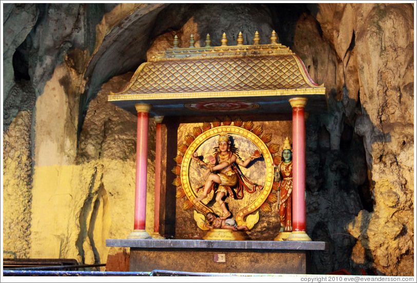 The goddess Lakshmi, Batu Caves.