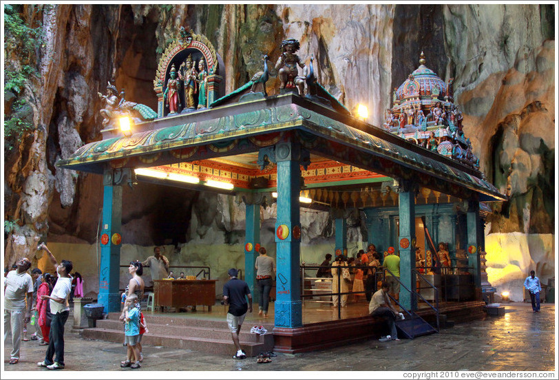 Temple, 2nd level, Batu Caves.