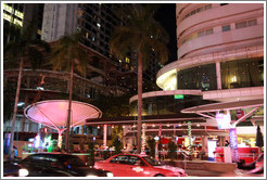 Jalan Bukit Bintang at night.