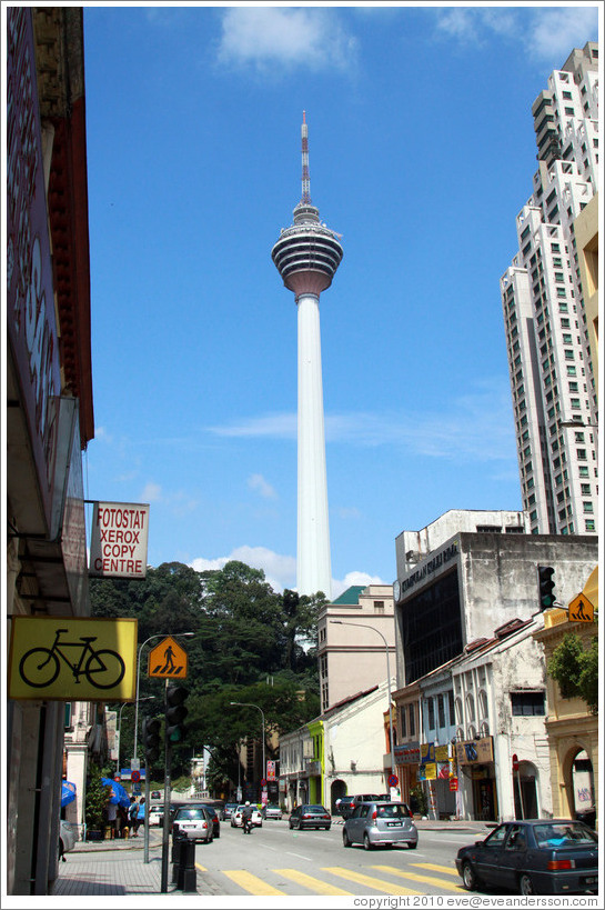 KL Tower, viewed form Jalan Dan Wangi.