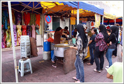 Market on Lorong Tuanku Abdul Rahman.