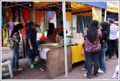 Market on Lorong Tuanku Abdul Rahman.