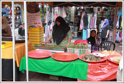 Market on Lorong Tuanku Abdul Rahman.