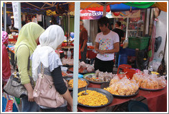 Market on Lorong Tuanku Abdul Rahman.