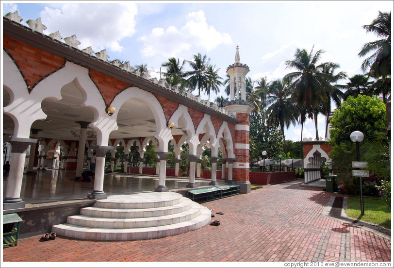 Masjid Jamek, one of the oldest mosques in Kuala Lumpur.