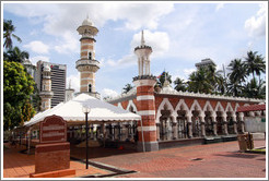 Masjid Jamek, one of the oldest mosques in Kuala Lumpur.