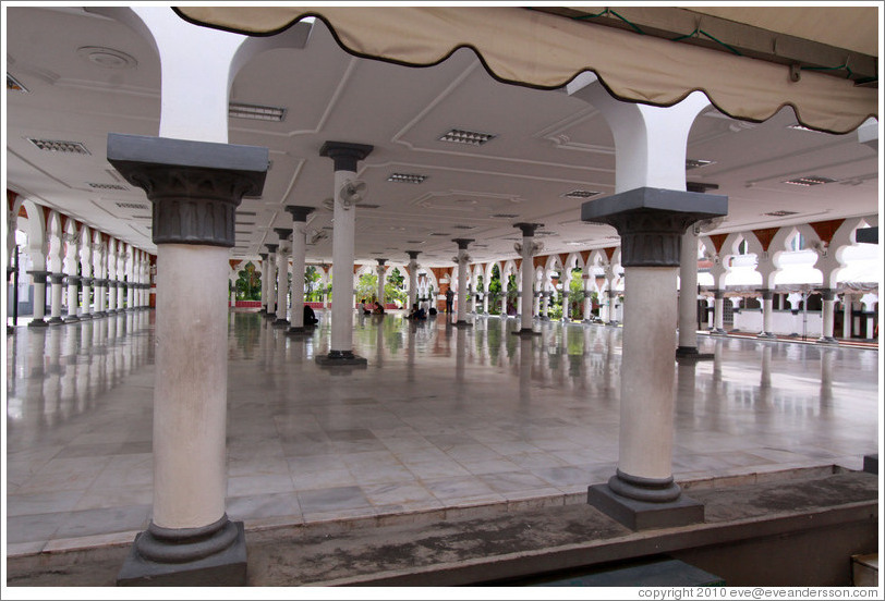 Masjid Jamek, one of the oldest mosques in Kuala Lumpur.