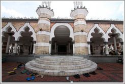 Shoes at Masjid Jamek, one of the oldest mosques in Kuala Lumpur.