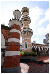 Masjid Jamek, one of the oldest mosques in Kuala Lumpur.